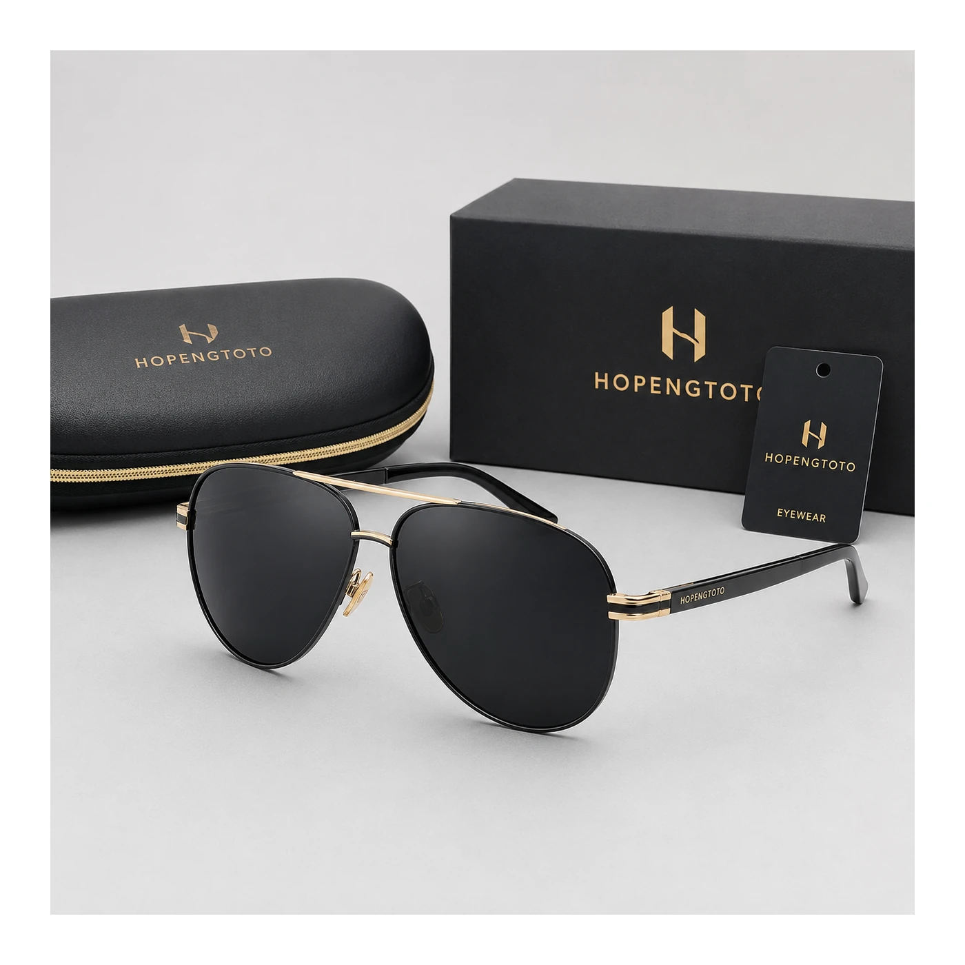 HOPENGTOTO Aviator Polarized Kacamata