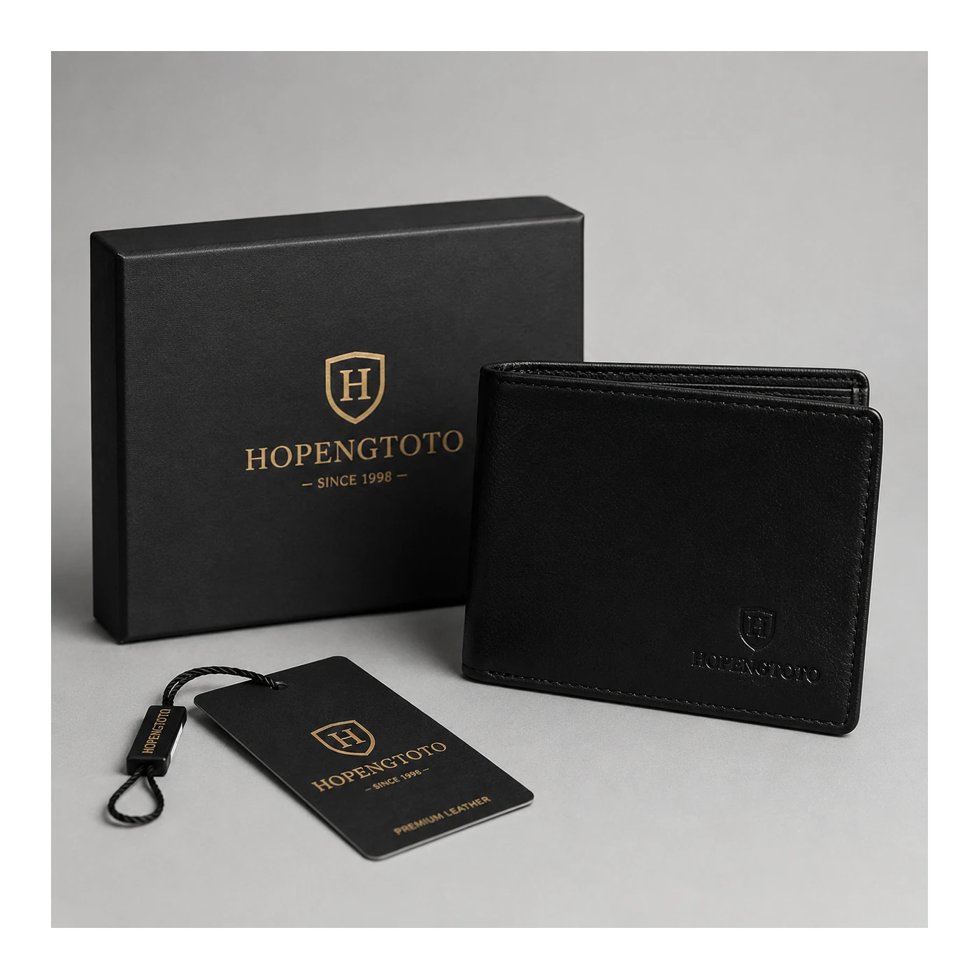 HOPENGTOTO Premium Leather Wallet